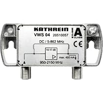 Amplificateur Satellite Kathrein VWS 2551 (4 Voies, 16 DB) D'occasion Fonctionnel