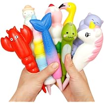 Squishy Chat Hamburger Géant - Jouet Anti-Stress Mignon Et Lent à Réduire - Décoration Kawaii