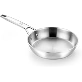 BRA Signature Stainless Steel Frying Pan 28 Cm Induction | Large stainless steel frying pan for induction cookers and other h