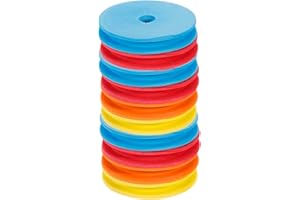 VOSAREA 10 Stück Aufwickler Angel Angelschnur rund Schaumstoff Vorfachaufwickler Fishing Werkzeug Schnuraufwickler, Zufällige Farbe