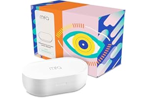 mfa® | Dispositivo di pulizia a ultrasuoni per lenti a contatto morbide e rigide | Pulitore e rimozione delle proteine | Mini pulitore a ultrasuoni con caricatore USB | Pulitore a ultrasuoni