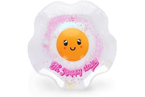 Legami - Nadmuchiwana poduszka plażowa, poduszka kempingowa na basen, plaża morska, wygodna ultralekka, średnica 40 cm