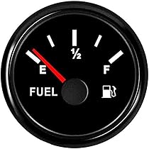 Indicatore Livello Carburante Gebildet 52mm - Universale Per Auto, Moto, Camper Con Retroilluminazione LED