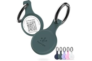 ‎PAWVIEW PawView Qr Code Hundemarke mit NFC aus Silikon - Wasserdichter Pet ID Tag mit Online-Profil, Gegen Verlust, Finder Scannt ohne App, Ideal für Halsband oder Geschirr, DE