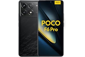 Xiaomi Poco F6 Pro - Smartphone de 12+512GB, Snapdragon 8 Gen 2, Pantalla AMOLED de 120 Hz, Triple cámara de 50MP, 120W HyperCharge, 5000mAh, Negro (Versión ES)