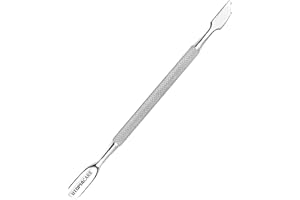 Cuticle Pusher & Nail Cleaner - 100% Stainless Steel - by Utopia Care by Utopia Care