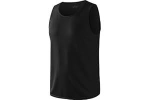 HOPLYNN 5 Pack Mesh Tank Top Herren Sportshirt Ärmelloses Shirt Fitness Achselshirt Sleeveless Funktionsshirt Männer Atmungsaktive Tanktop