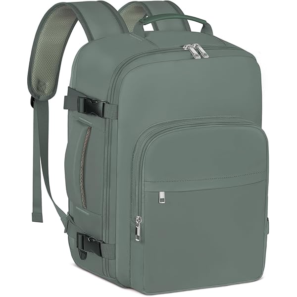 OTAHGK Cabinetassen 45 × 36 × 20 voor Easyjet, Underseat Carry-ons Reisrugzak Handbagage Tas Vlucht Rugzak Casual Dagrugzak School Kantoor Rugzak Fit 17 Inch Laptop met USB-oplaadpoort - Grijs, Grijs