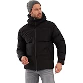 Danger Erkek Garnili Su Ve R&uuml;zgar Ge&ccedil;irmez Oversize Şişme Mont 561DNGR