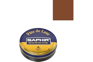 Saphir Cirage Pâte de Luxe, Marron Clair, 50 ml