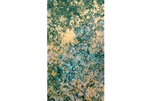 HERLIKOFER Wachsverzierfolien marmoriert Anzahl 1 Stück, Größe 155 x 90 mm, Farbe grün/blau/gold