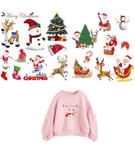 Silhouette Of Santa Claus In Sleigh And Deer Christmas Day | Premium Vector - Foto 10