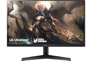 LG 24GN60R-B - Monitor Gaming UltraGear 23.8 pulgadas FHD, Panel IPS de 1ms, HDR 10, 1920x1080, Dynamic Action Sync (DAS Mode