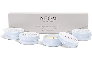 NEOM- Mini Candle Scent Discovery Set | x4 20g Mini Candles | 100% Natural Fragrance