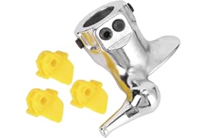 KUULEYN Demount Kopf, 30mm Motorrad Auto Stahl Reifenmontage Demount Entenkopf Zubehör Mit 3 Gummipads