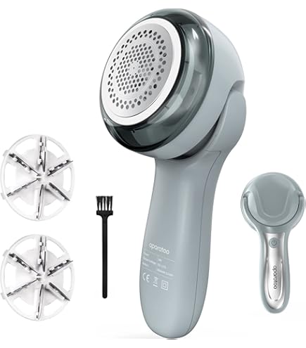 Rasoir Anti-bouloches électrique Rechargeable COPPA - 6 Lames, 3 Vitesses, Lampe LED, Port USB-C