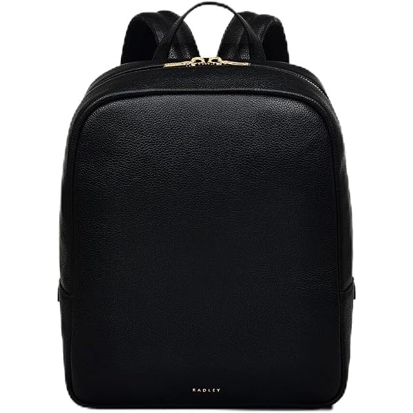 London Sunny Dene Medium Leather Zip Around Backpack, Black :) 110387_3.jpg?v=1754482220&  main image 4