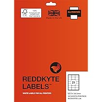 FIS Multipurpose White Labels FSLA162-100 | Paper Products | Office Zone - View #7
