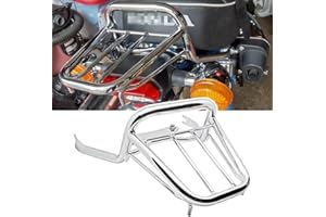 TRICAGO Chrome Rear Luggage Rack Compatible with Honda Monkey 125 All Models