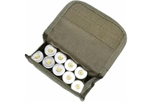 ARMERIAONLINE SINCE 1999 PORTA COLPI GIBERNA CARTUCCERA 10 COLPI ELASTICA DA CINTURA VERDE CALIBRO 12