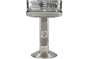 KYNAST EXKLUSIV Säulengrill FamilyStar 58,5x38,5x90cm Edelstahl Holzkohlegrill