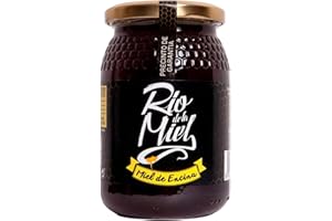 RIO DE LA MIEL Miel de Encina. Miel pura de Abeja 100% Natural. Origen España. Aroma Intenso, sabor delicioso. Artesano cosecha propia.Salamanca. Miel de encina pura. Miel con alto contenido en hierro y magnesio