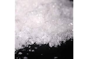 TSLBW Copos de nieve artificiales decorativos navideños invernales escena falsa decoración árbol de Navidad 100 g