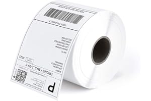 MUNBYN 4x6 Direct Thermal Roll Shipping Labels 500 Pics for Address Mailing Postage USPS UPS FedEx Amazon Ebay Shipping Labels, Commercial Grade