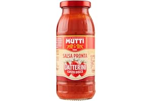 Mutti Salsa Pronta Pomodoro Datterini Tomato Sauce 100% Italian 300 g Pack of 12