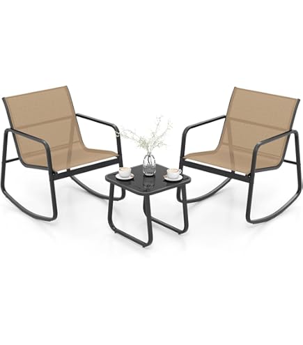 Set Da Bar Giardino Tidyard 3/5 Pezzi In Polyrattan - Tavolo E Sgabelli Alti Per Esterno, Nero/Marrone - Foto 2