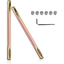 JUVA Perno Quadrato 8x150 Mm | Per Maniglie Porte | Acciaio Temprato | 1 Pezzo - Foto 9