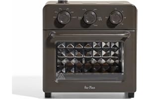 Our Place Wonder Oven | 6-in-1 Air Fryer & Toaster Oven with Steam Infusion | Compact, Countertop Friendly, Fast Preheat, Multifunctional | Air Fry, Toast, Roast, Bake, Reheat & Broil | Char