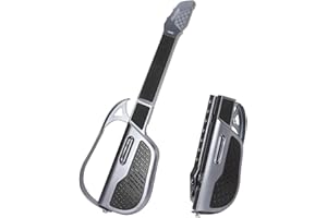 BANANMELONBM Kids Guitar, Three Tones Switchable with Strap, Toy Guitar Musical Instruments for Kids, Ten Hour Playtime, Foldable Toddler Musical Toys, Age 2-5 Year Old Boys Girls Gifts-(Black)