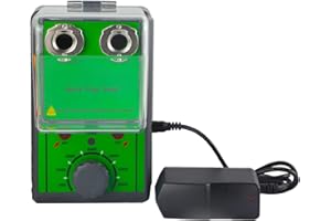 AUTOAND Tester per candele per auto Strumento per analizzatore di candele con presa a doppio foro regolabile, tester per scintille da 220 V per veicolo a benzina da 12 V per candela da 12 mm