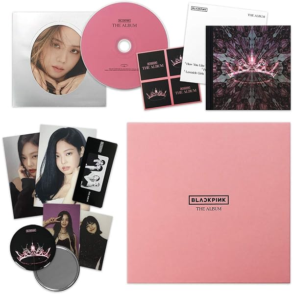 THE ALBUM [ VERSION #4 ] - BLACKPINK 1st Full Album CD + Photobook