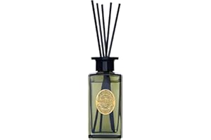 ‎M&SENSE M&SENSE 180ml Raumduft Limette Basilikum Duft|Reed Diffuser mit 7 Duftstäbchen|Luxus Lufterfrischer für Badezimmer,Wohnung,Heimdekoration|Raumduft Stäbchen