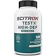 SCITRON TEST HIGH-DEF- 90N Capsules | Testosterone Booster Supplement For Men With Tribulus, Safed Musli, Boron Citrate, Urica Diocia & Mucuna Pruriens | Manage testosterone levels | Supports muscle growth management
