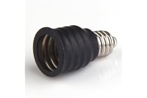 Demiawaking E10 Pour Ampoule E14 Base Adaptateur Convertisseur Vis Socket Ampoule À Économie D'Énergie