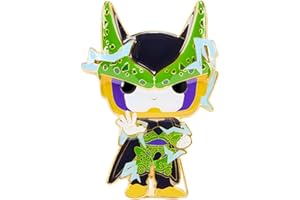FUNKO Loungefly POP! Large Enamel Pin ANIME: DBZ - Gohan - Perfect Cell CHASE GROUP - Dragon Ball Z Enamel Pins - Cute Collectable Novelty Brooch - for Backpacks & Bags - Gift Idea - Anime Fans