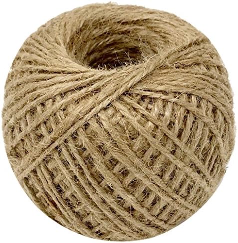 Jute Twine | Natural Jute Twine - 100 metres / 330ft | Extra Strength Twine | UK Supplier