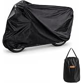 Microcase Universal Su Ge&ccedil;irmez Motosiklet Scooter Brandası &Ouml;rt&uuml;s&uuml; Lastikli Taşıma &Ccedil;antalı 185x70x100 CM AL5493