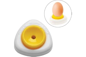Ganekihedy- Strumento per trapanare le uova, foratrice a 1 foro, per uovo, separatore, perforatrice a forma di uovo di pollo