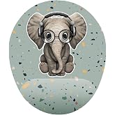 iyi fikirler Minik Sevimli Fil Bilek Destekli Mouse Pad