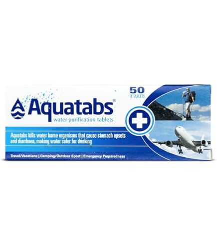Pastilles De Purification D'eau Oasis - Lot De 3, Pour Rendre L'eau Potable (neuf)