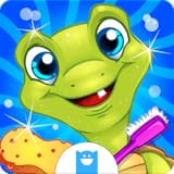 verschiedene Minispiele Pet Wash (Haustier Wäsche)