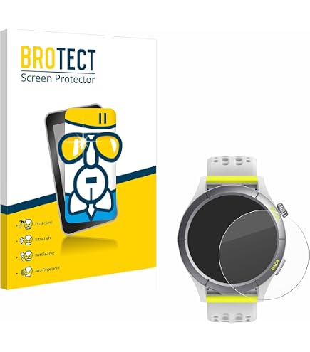 Pellicola Protettiva GIOPUEY Per Amazfit Cheetah Square – 6 Pezzi In TPU Flessibile, Trasparente, Anti-graffio, 0,2 Mm