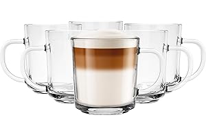 GLASMARK KROSNO 1992 Glasmark Krosno Verre A Eau Ensemble De 6 À Eau À Café À Thé À Cappuccino 250Ml