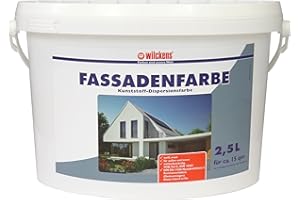 Wilckens Fassadenfarbe, 2,5 l, Weiß