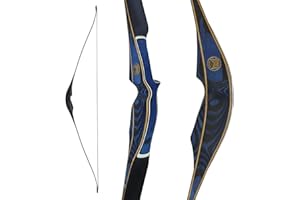 ‎DRAKE ARCHERY DRAKE ARCHERY Elite Marlin - 54 Zoll - 20-50 lbs - Hybridbogen (Kombination aus Langbogen und Recurvebogen)
