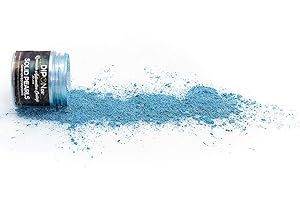 KandyDip DIPON® EffectPigments Gulf Blue Pearl Pigment Poudre métallisée pour résine époxy pour peinture de voiture, film aérosol, savon à l'aquarelle, poudre (25 g)